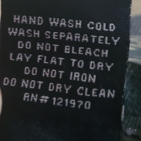 Denim Flying Tomato Sz Small Jacket with Patterned Knit Sleeves - Picture 4 of 7